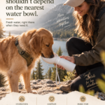 Wayloa Collapsible Dog Water Bottle