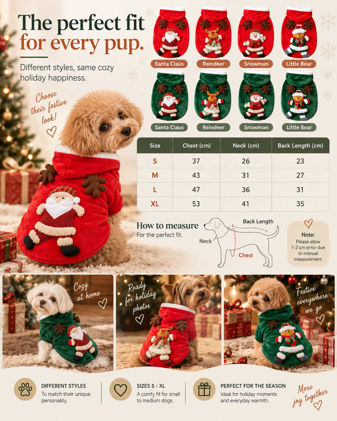 Harness Size Guide