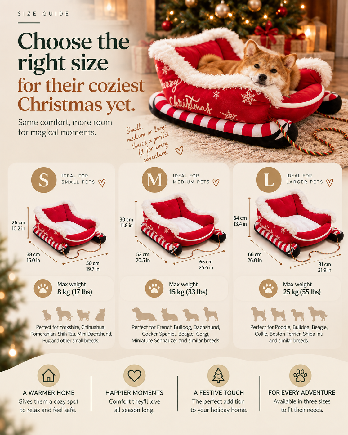 Harness Size Guide