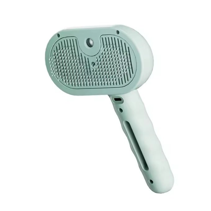 Wayloa Steam Pet Grooming Brush in green